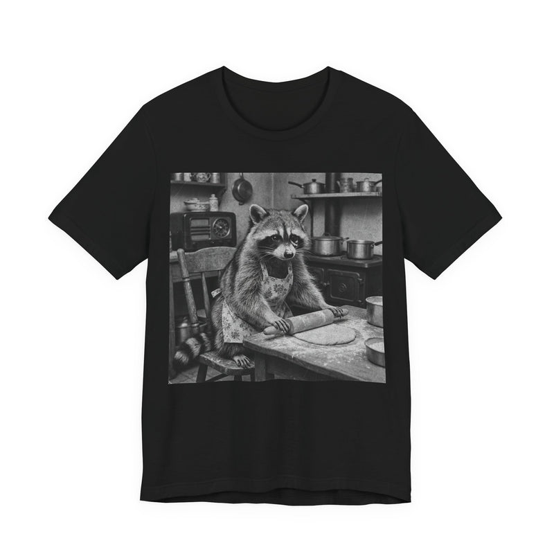 Nonna Waschbär T-Shirt | Rustikaler Italien-Charme & Gemütliche Nostalgie