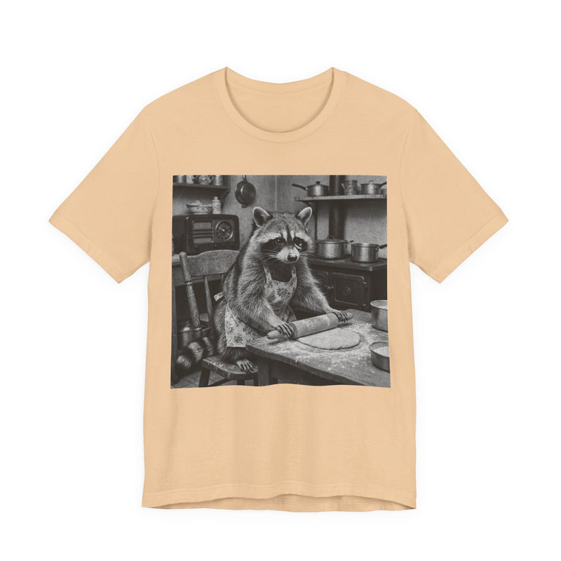 Nonna Waschbär T-Shirt | Rustikaler Italien-Charme & Gemütliche Nostalgie