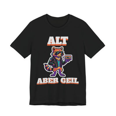 Alt aber Geil Retro Kassette Shirt | Lustiges 80er 90er Jahre Mixtape Outfit | Ü40 Ü50 Geburtstag Geschenk Herren Damen | Vintage Party Mode