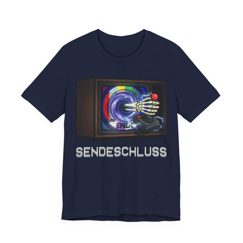 Sendeschluss Retro Testbild T-Shirt | 90s TV Vibe & Analog Horror
