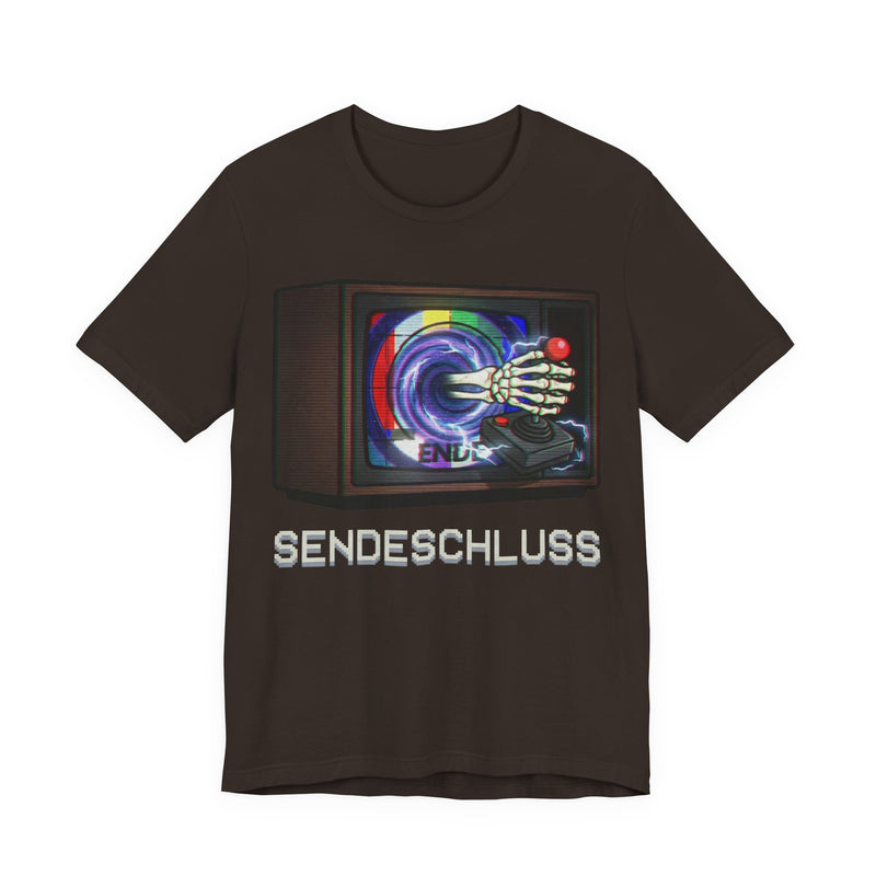 Sendeschluss Retro Testbild T-Shirt | 90s TV Vibe & Analog Horror