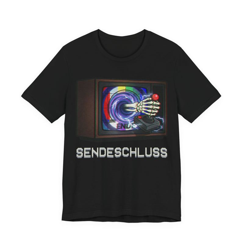 Sendeschluss Retro Testbild T-Shirt | 90s TV Vibe & Analog Horror