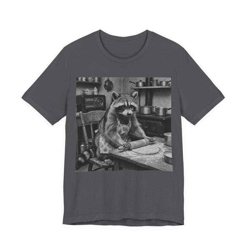 Nonna Waschbär T-Shirt | Rustikaler Italien-Charme & Gemütliche Nostalgie