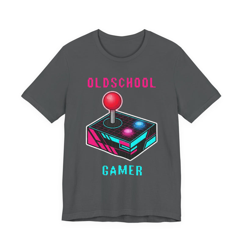 Oldschool Gamer Retro Joystick T-Shirt - 80s Arcade Gaming Geschenk
